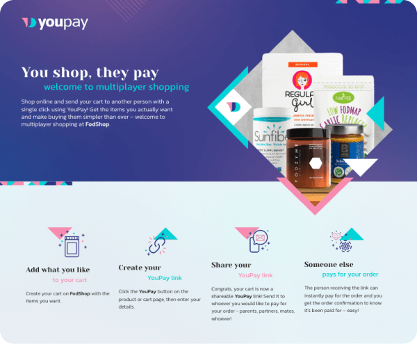 Telling your customers about YouPay